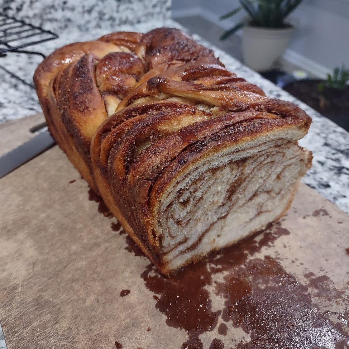 Chocolate Bear Claw Babka