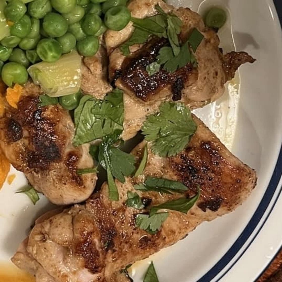 Cilantro Lime Chicken Thighs