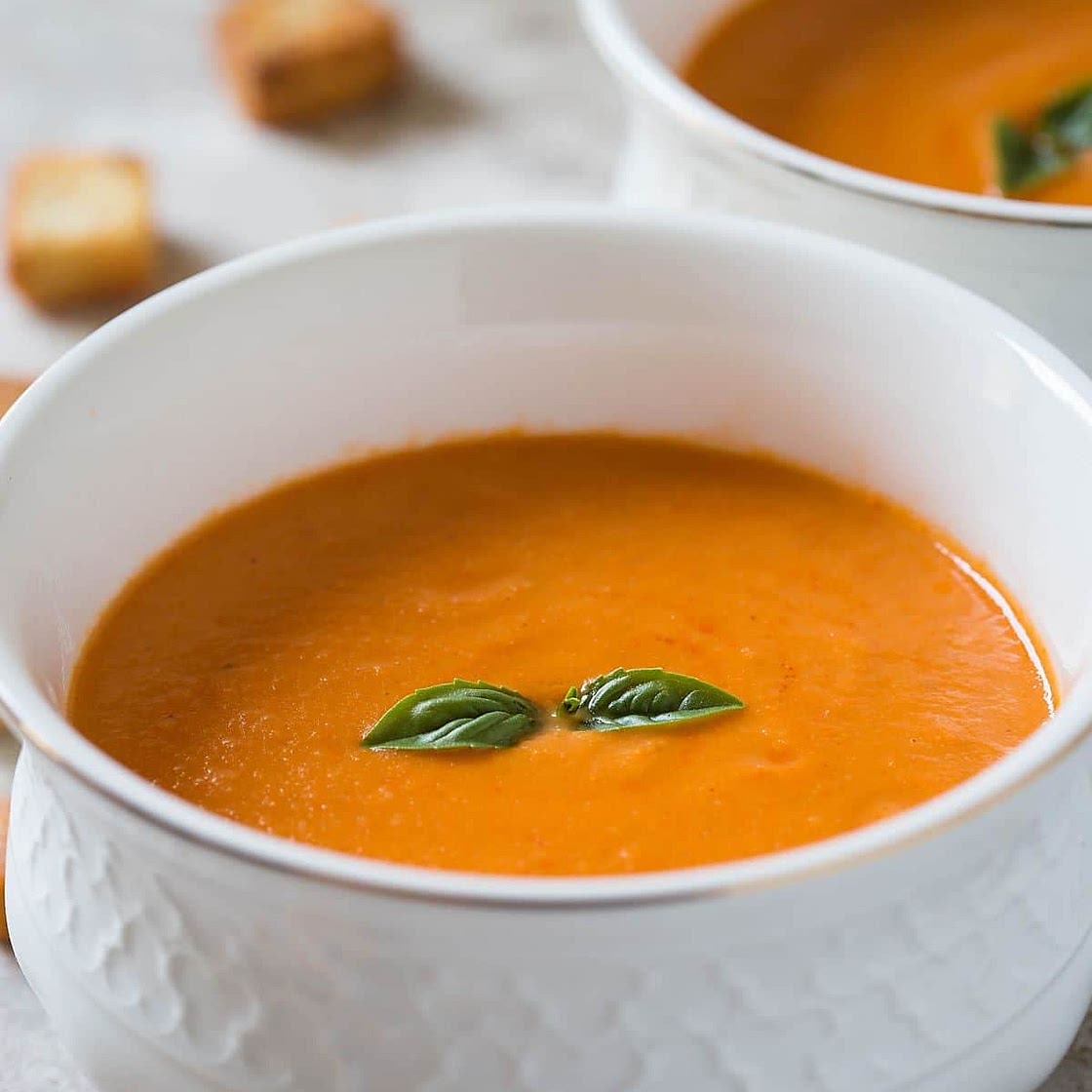 Better Than Your Dusty Mom’s Creamy Tomato Soup 