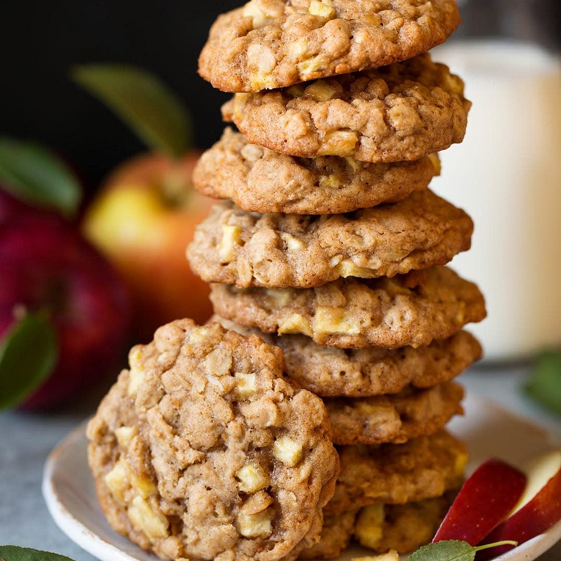 Oatmeal Apple Cinnamon Cookies