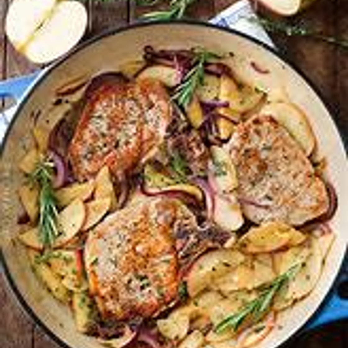 Apple Salsa Pork Chops
