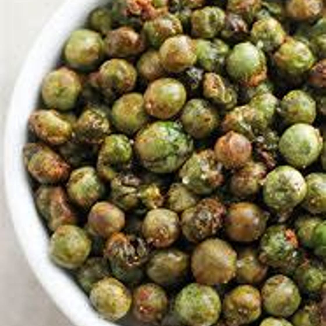 Crispy Herbed Peas