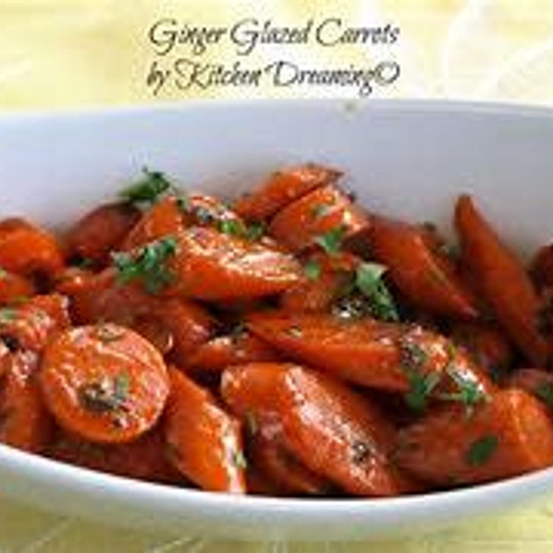 Green Onion Ginger Glazed Carrots