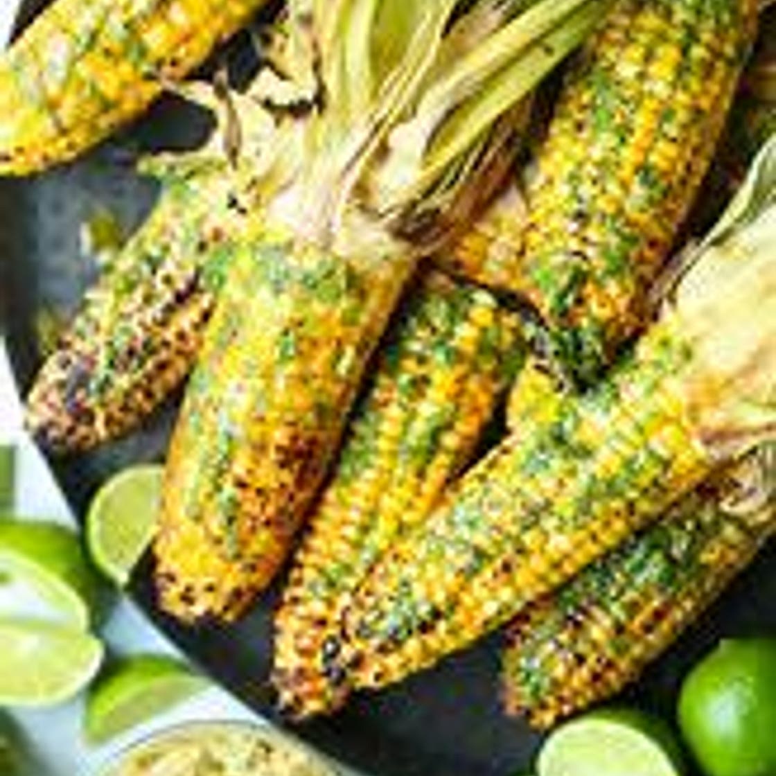 Pork with Corn Cilantro Pesto