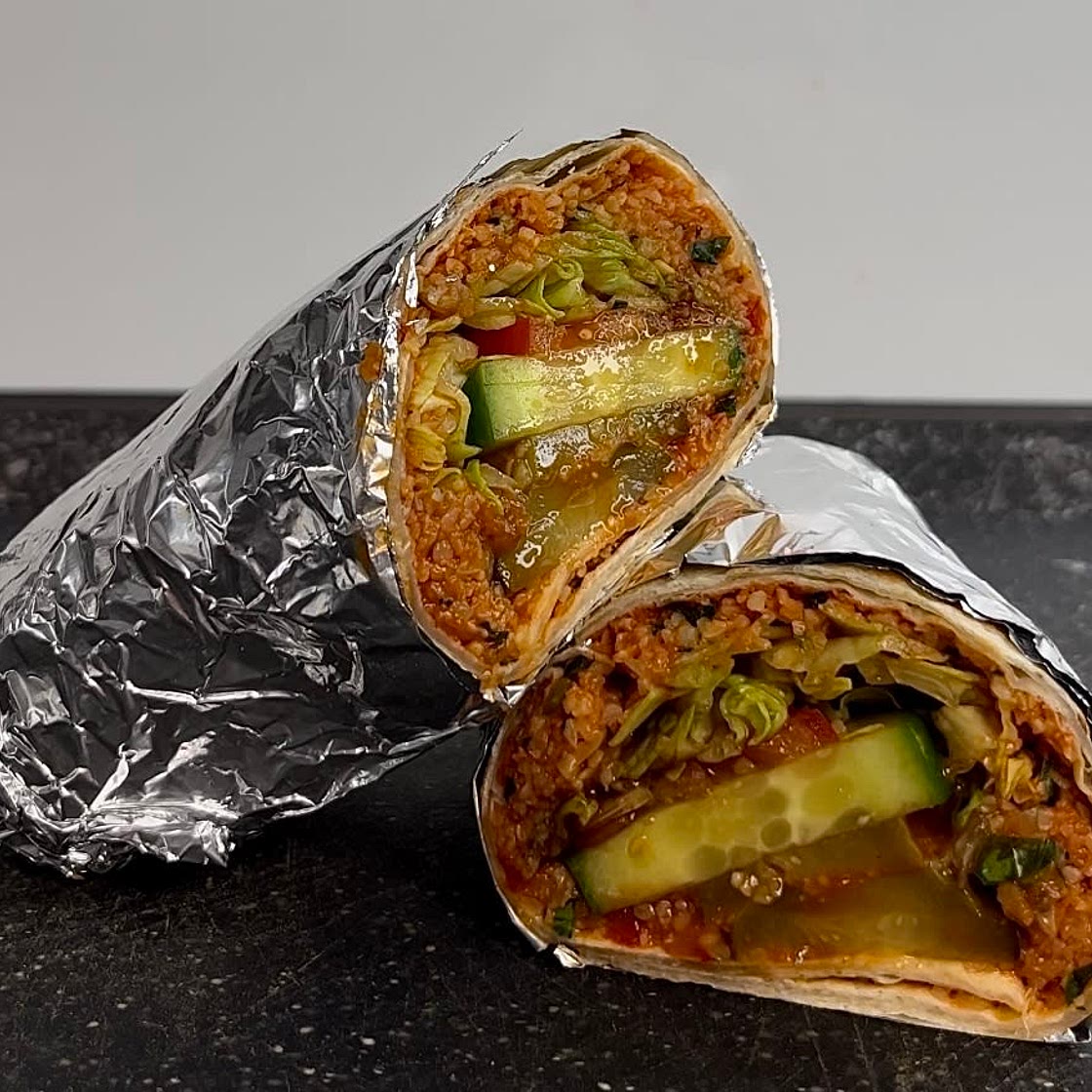 Cigköfte wrap