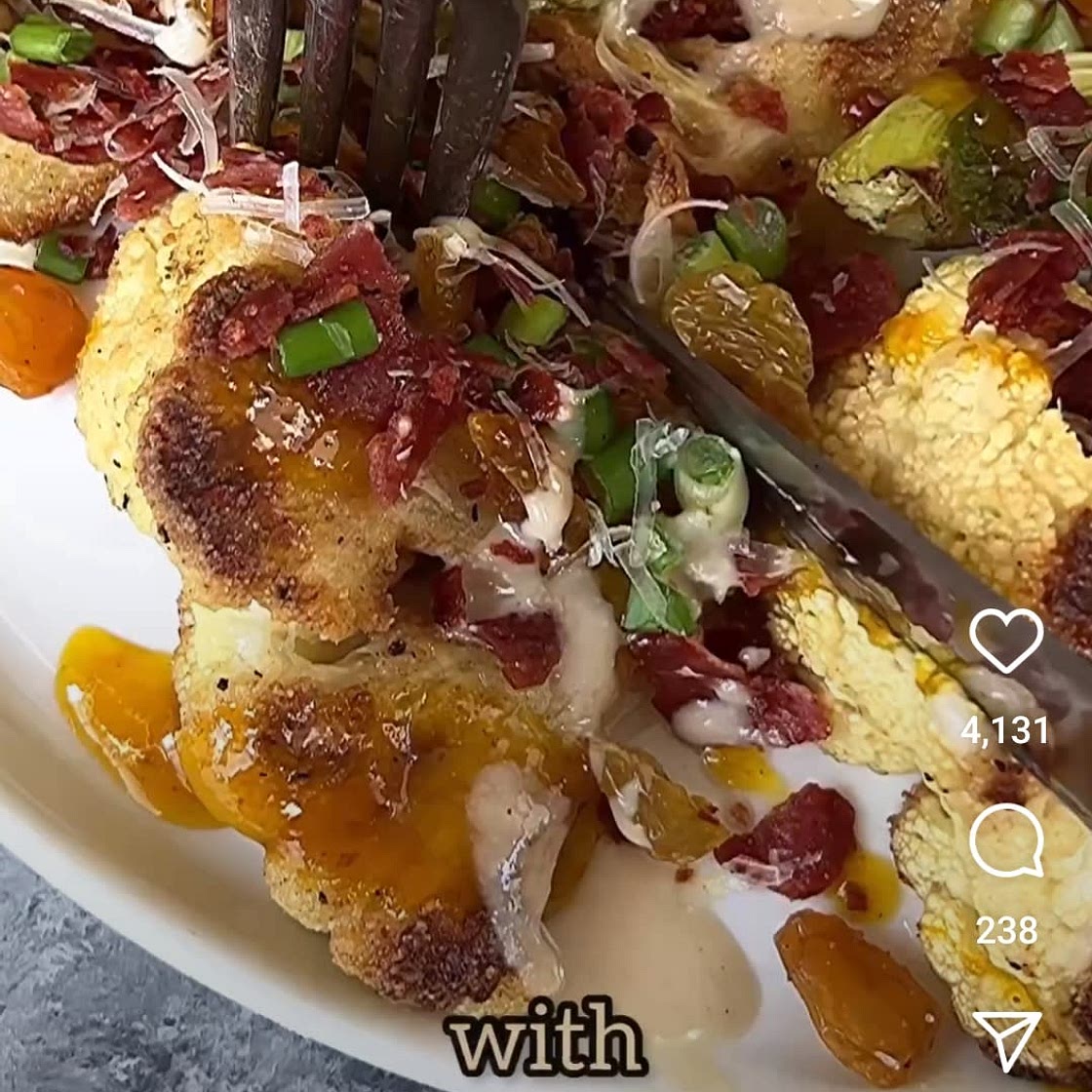 Cauliflower Wedge Salad
