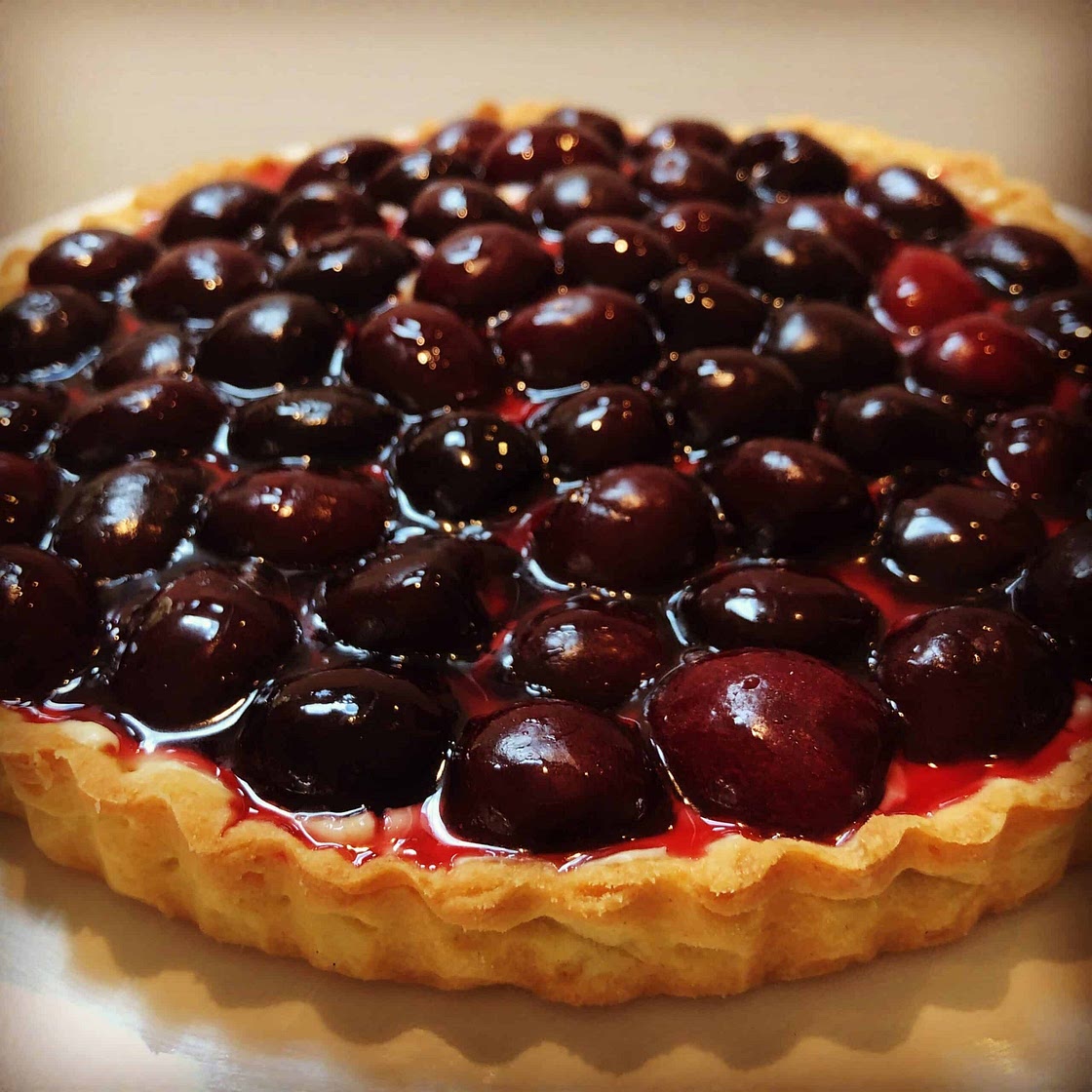 Fresh Cherry Tart