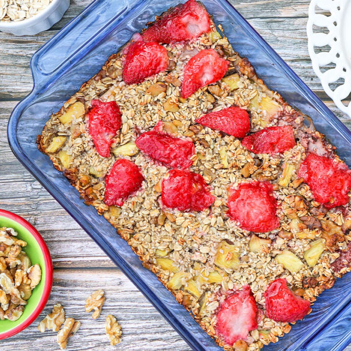 Berry Oatmeal Bake