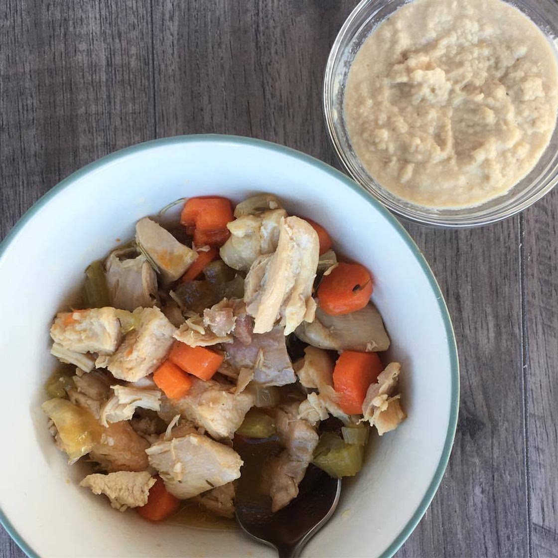 High Protein Chicken Soup
