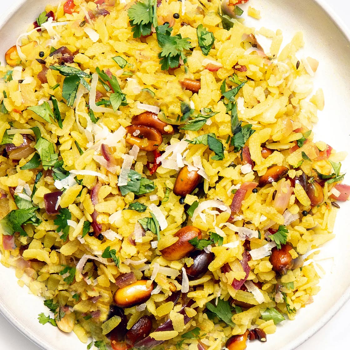 14. Poha (Indian Breakfast)
