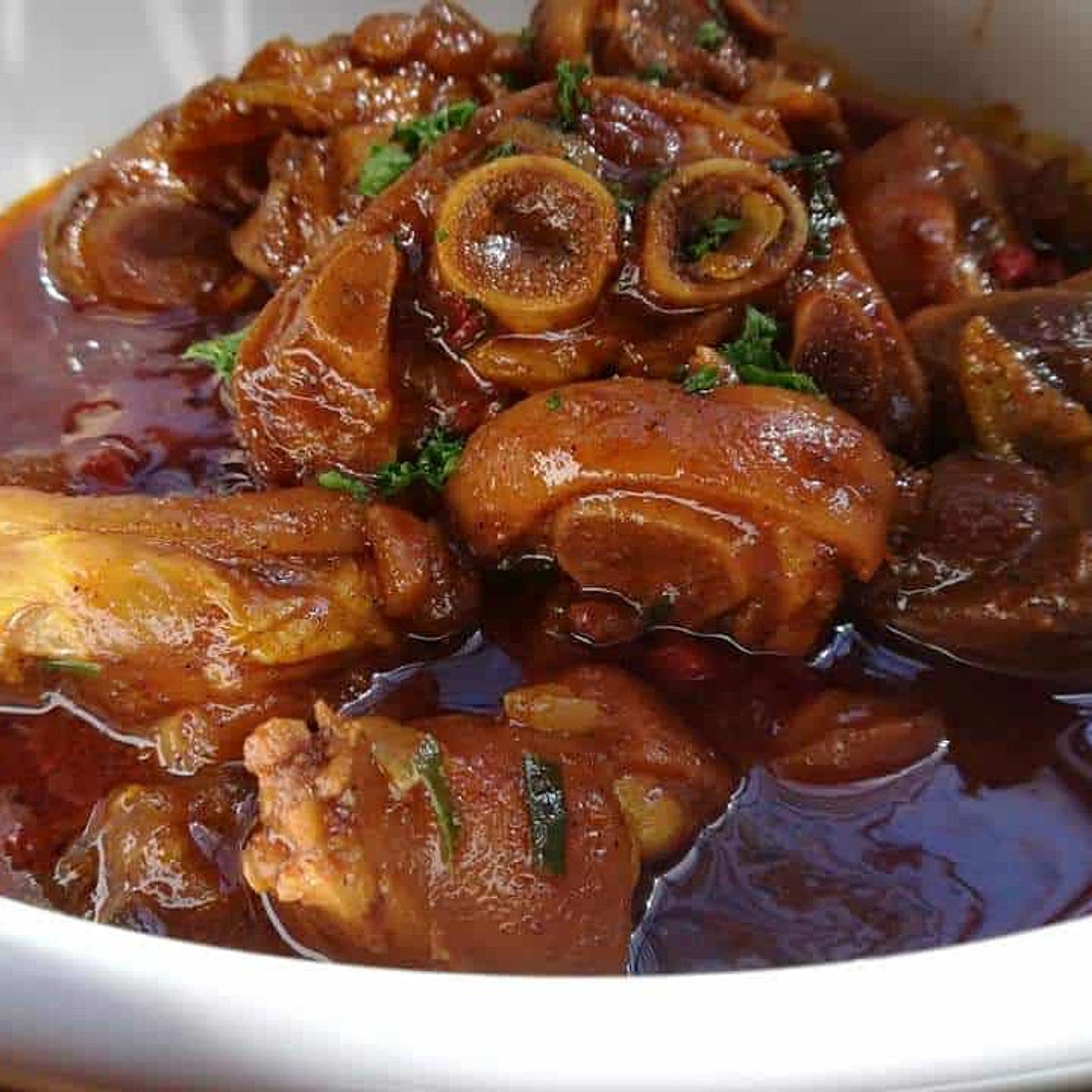 15. Spicy Pork Trotters