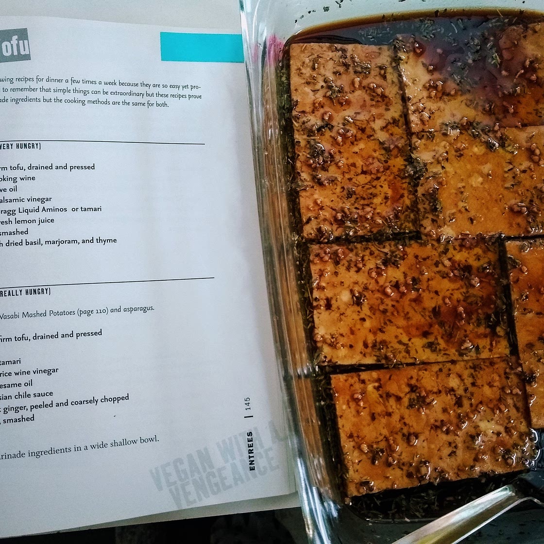 Marinated Tofu Italian style