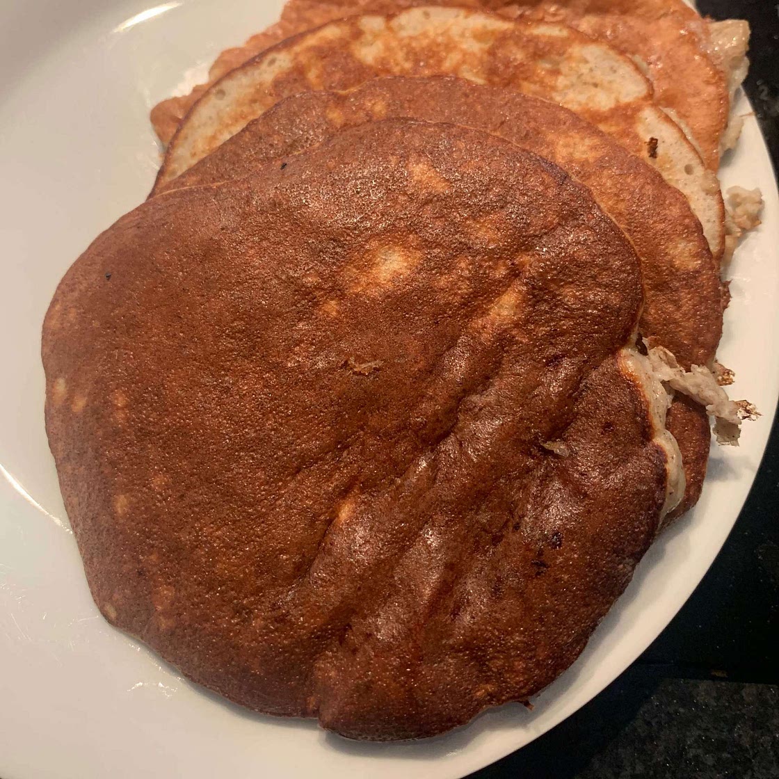 4-Ingredient Protein Pancakes