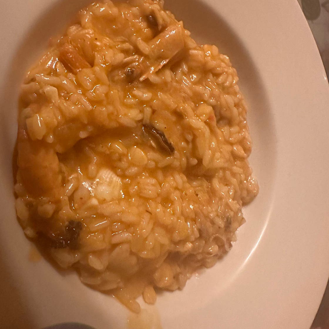 Seafood risotto