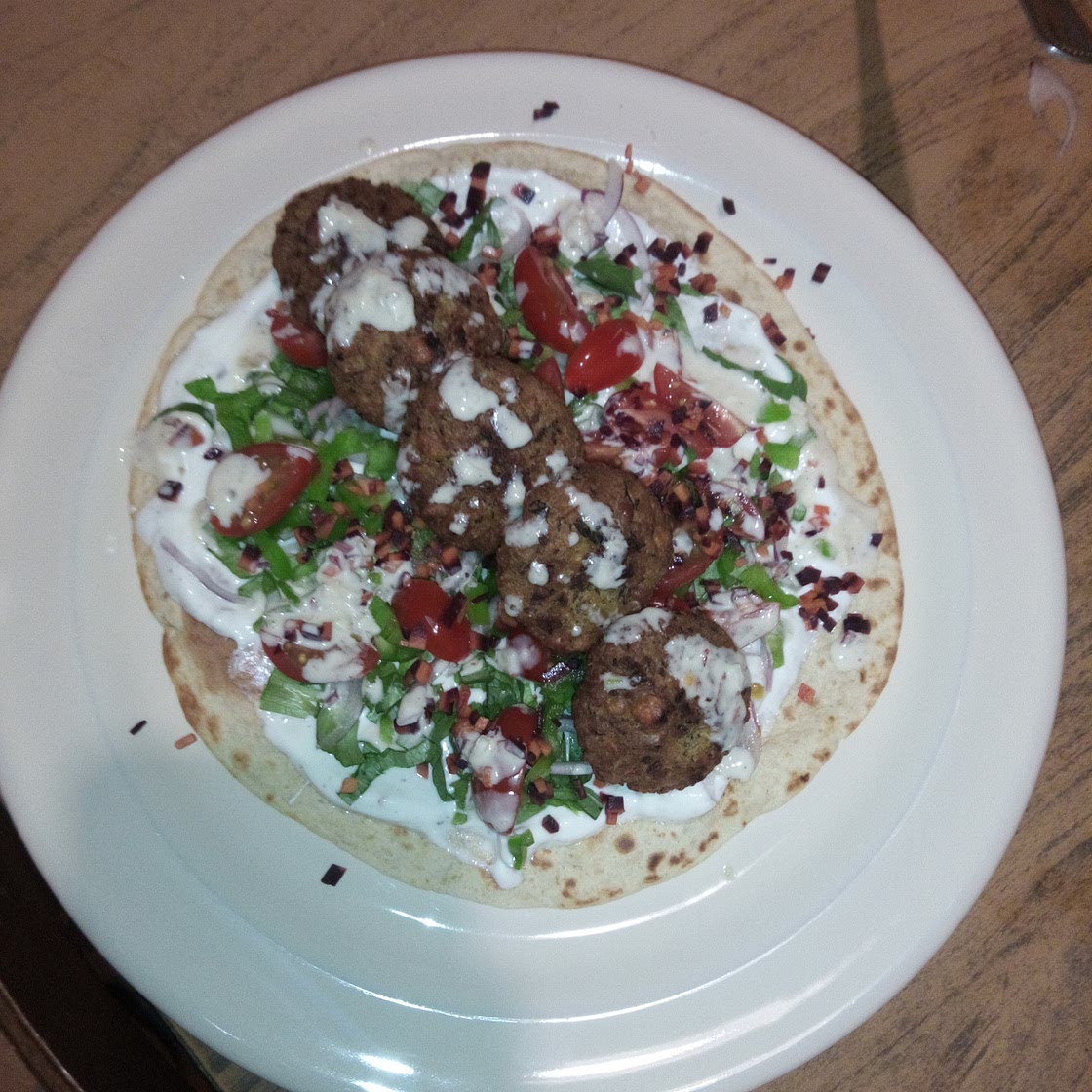 Falafel wrap
