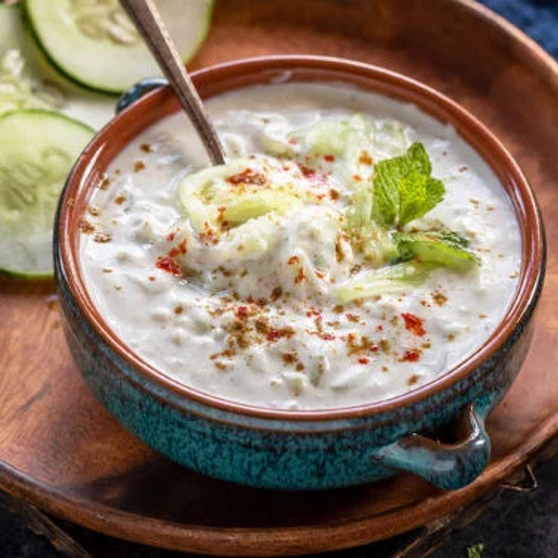 16. Cucumber Raita