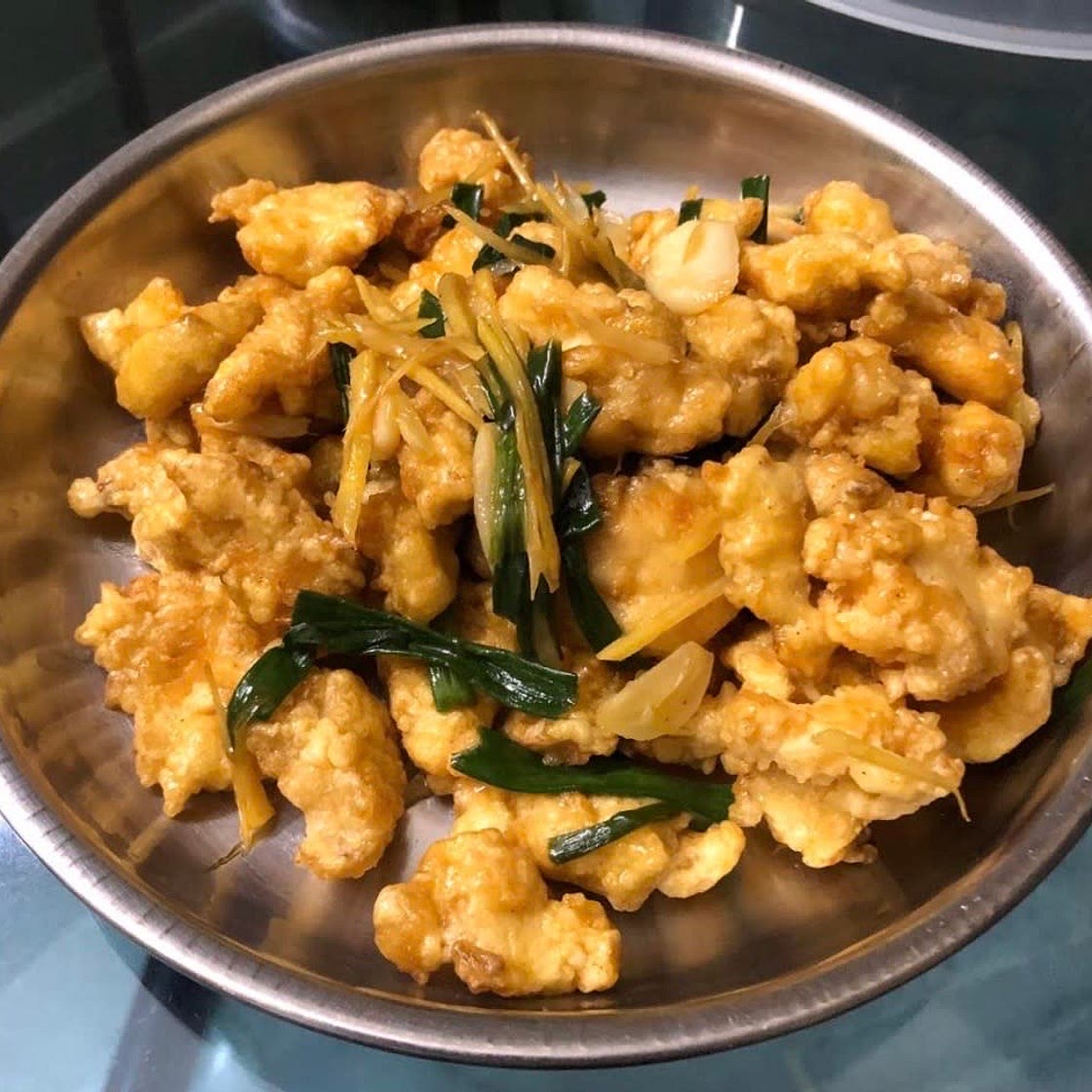Ginger and Spring Onion Fish 