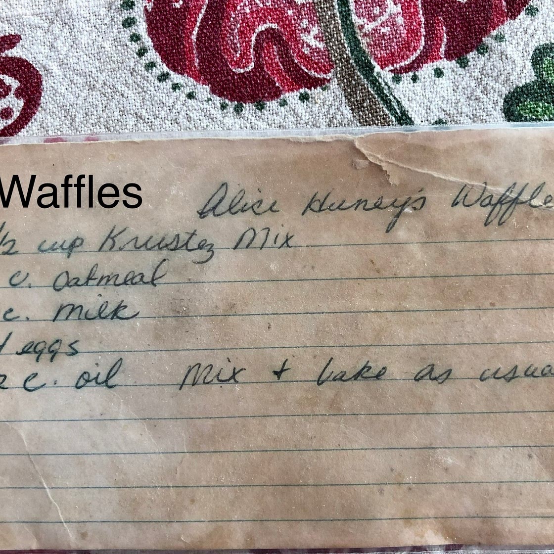 Alice Huney’s Waffles