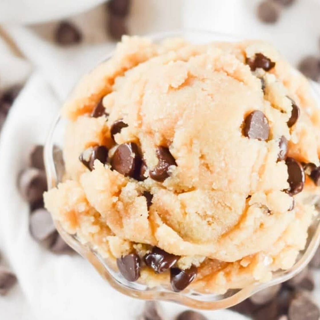 Edible cookie dough