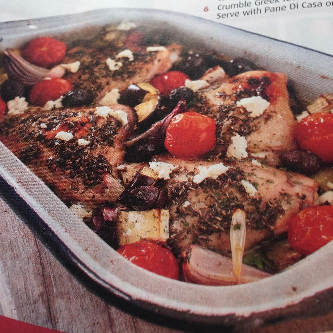 Greek Chicken Bake