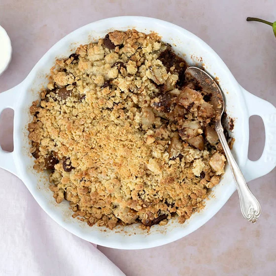 Pear-crumble