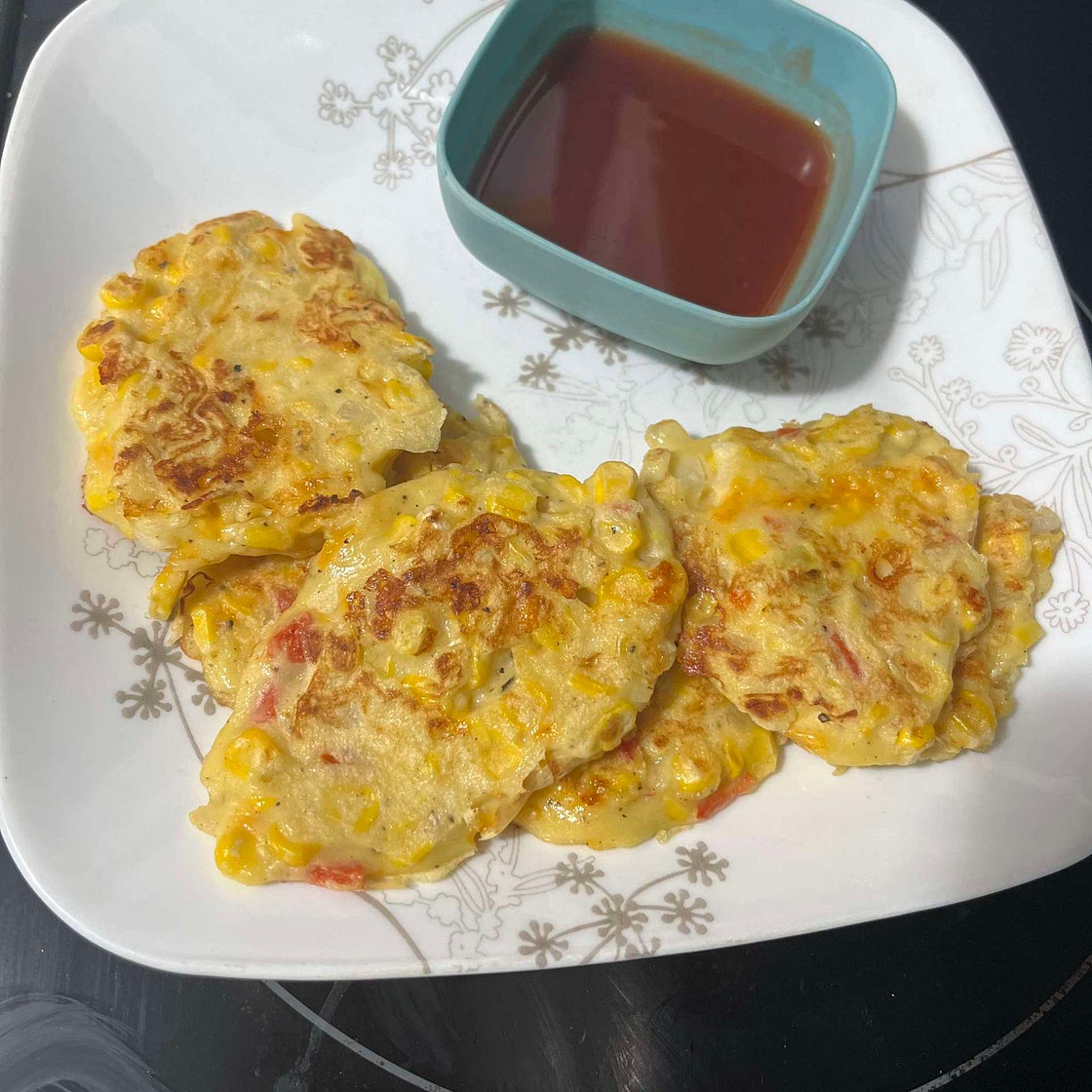 Corn fritters 