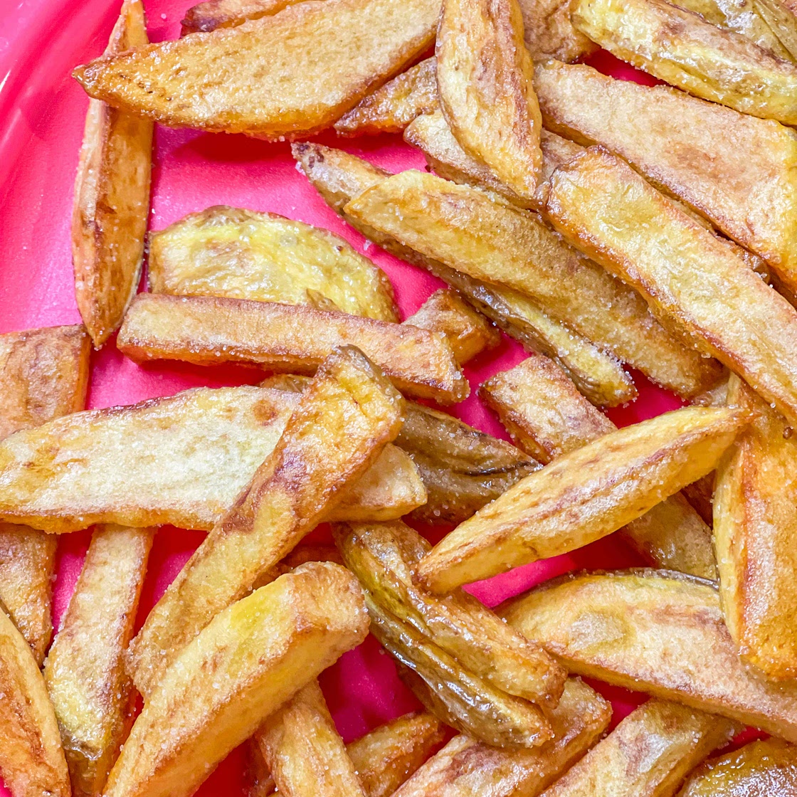 Crispy fresh cut fries at home 