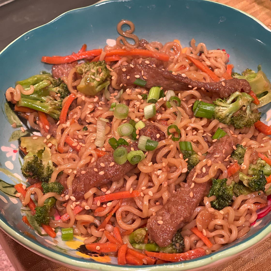 Mongolian Beef Ramen