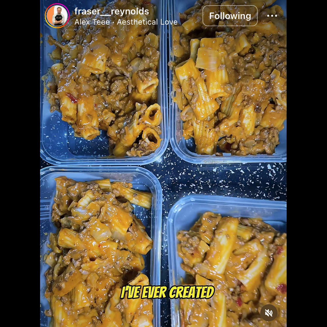 Cheeseburger Pasta (Instagram)