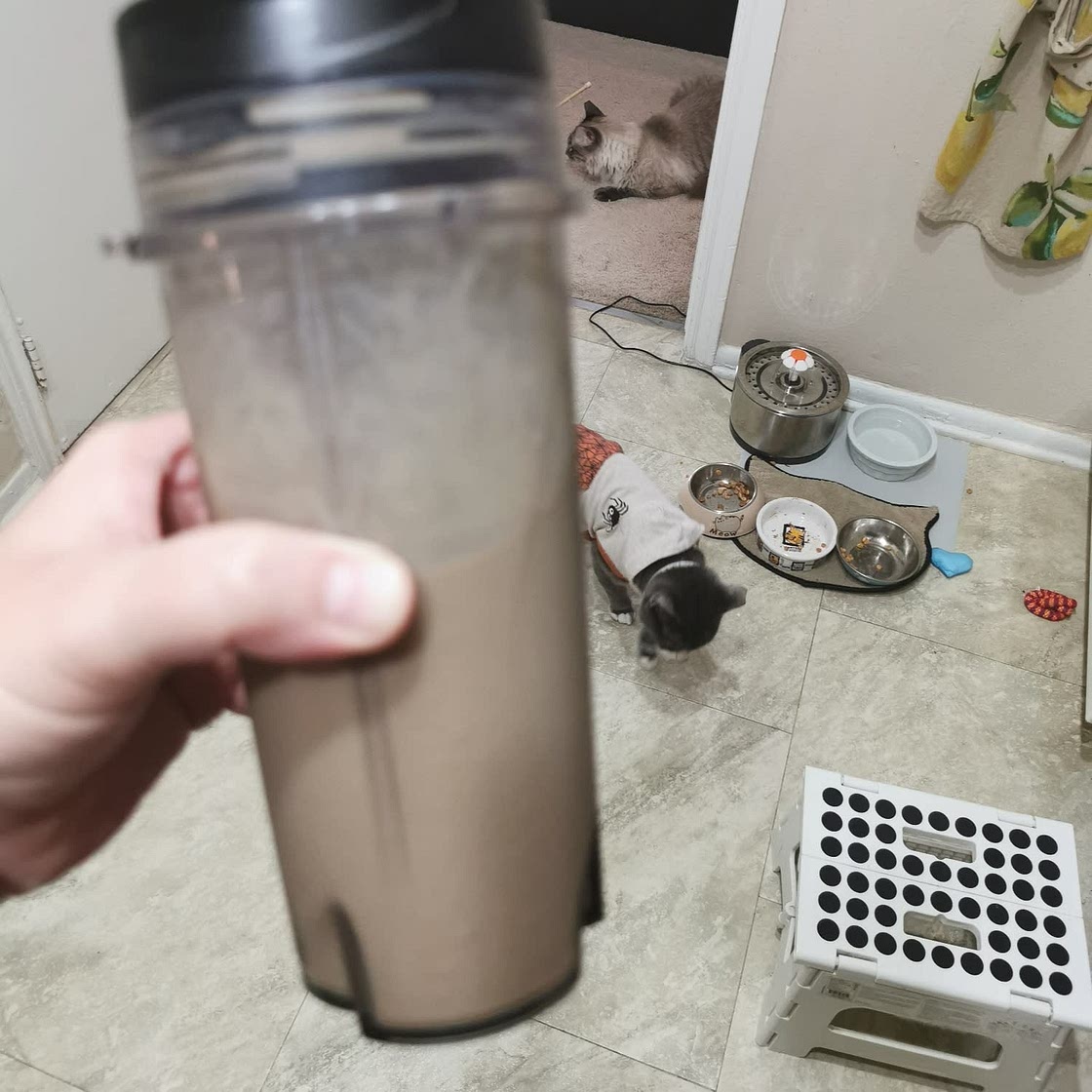 Coffee Nut Banana Smoothie