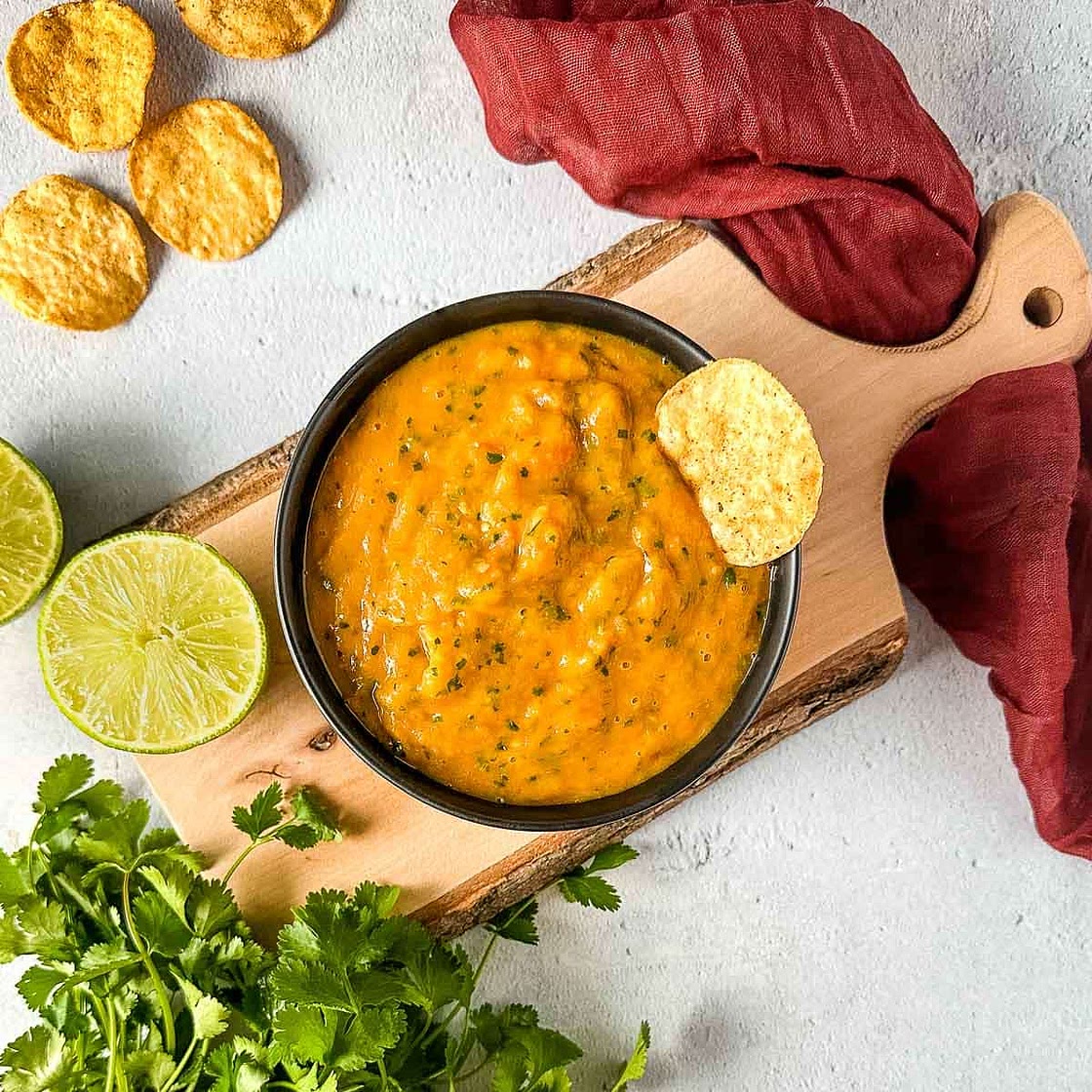 Roasted Mango Habanero Salsa