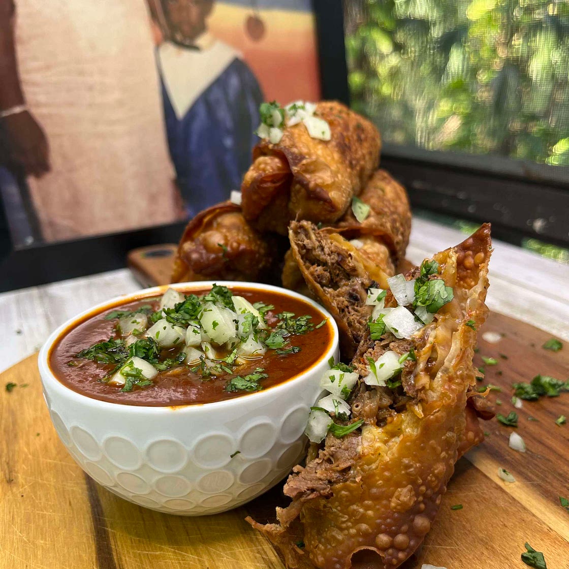 Birria EggRolls 