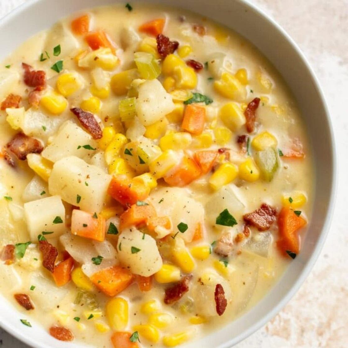 Creamy Corn Chowder Recipe