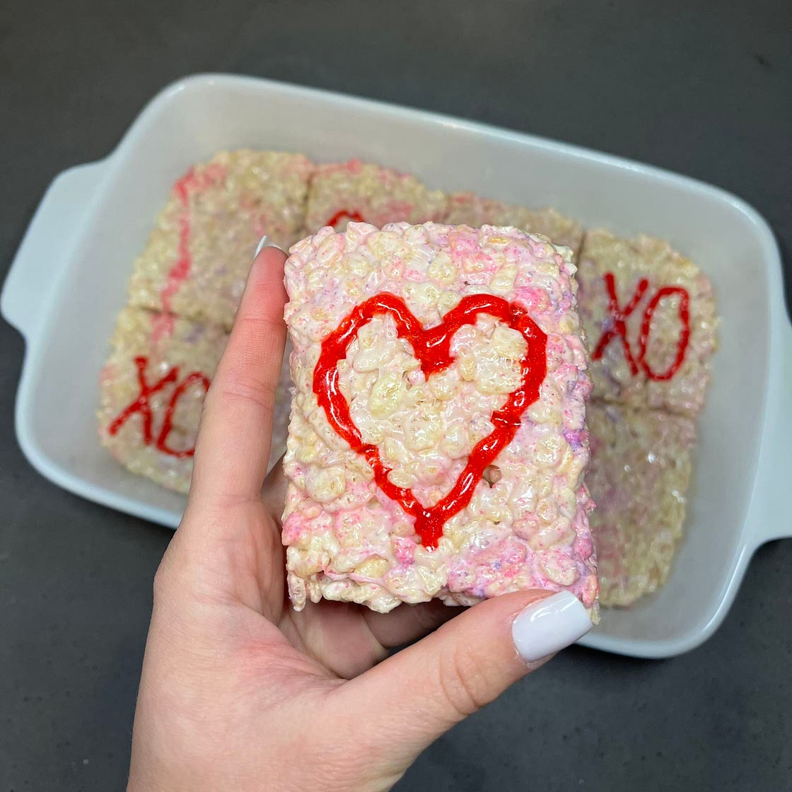 Rice Krispie Valentines Day Treats