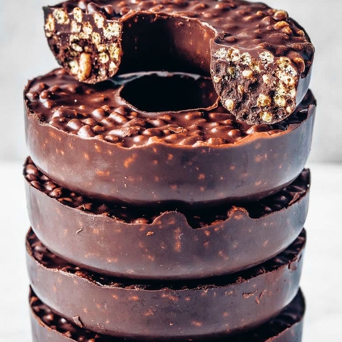 chocolate crunch doughnut 