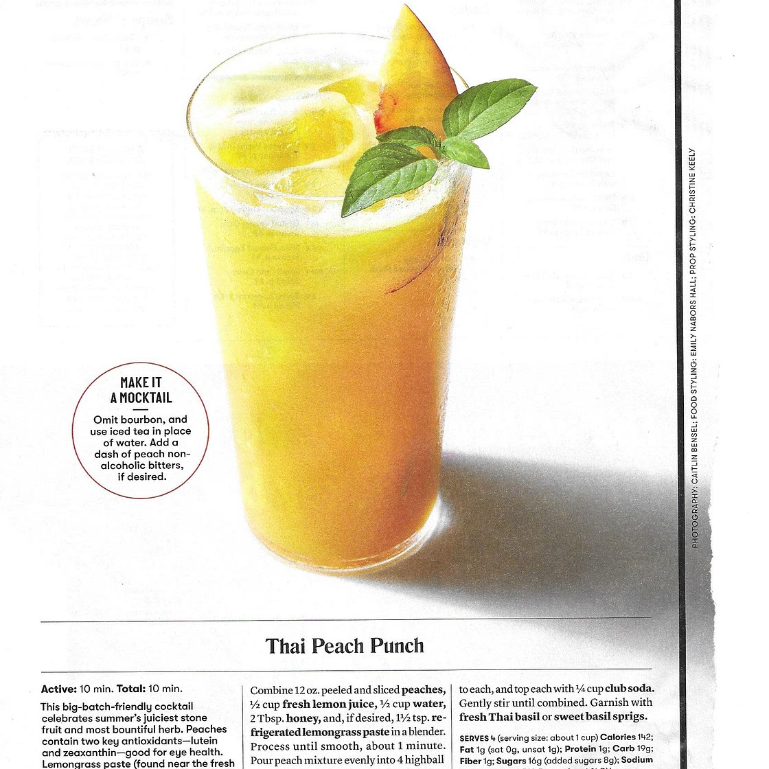 Thai Peach Punch