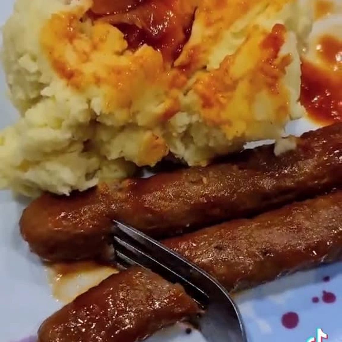 Sausages and Mash Potato