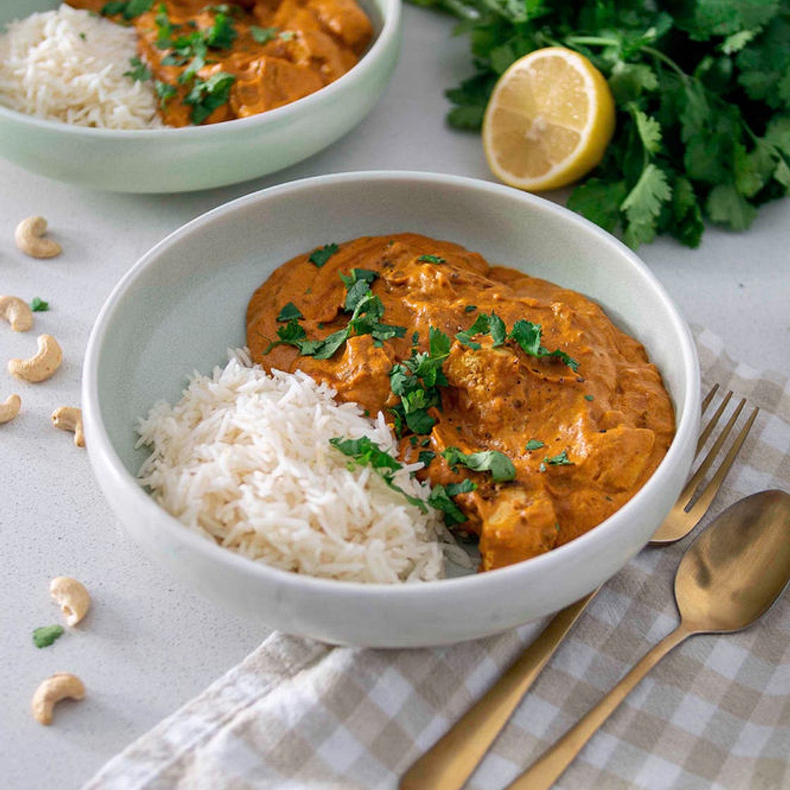 BUTTER CHICKEN (VEGAN)
