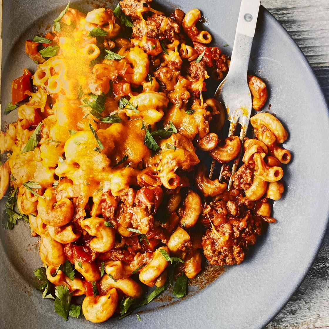 American-Style Cheesy Beef Goulash and Macaroni