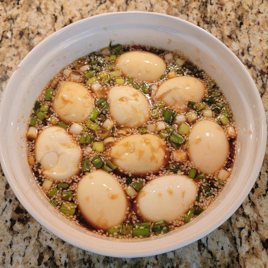 Korean Marinated Eggs - Mayak Gyeran