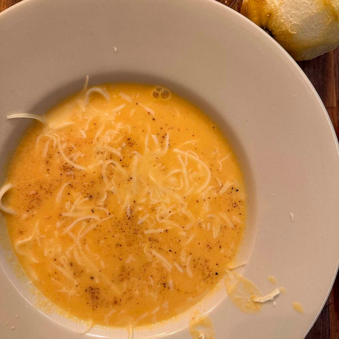 Cream of carrot soup