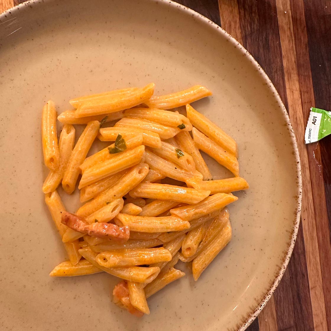 Penne rigate in vodka 