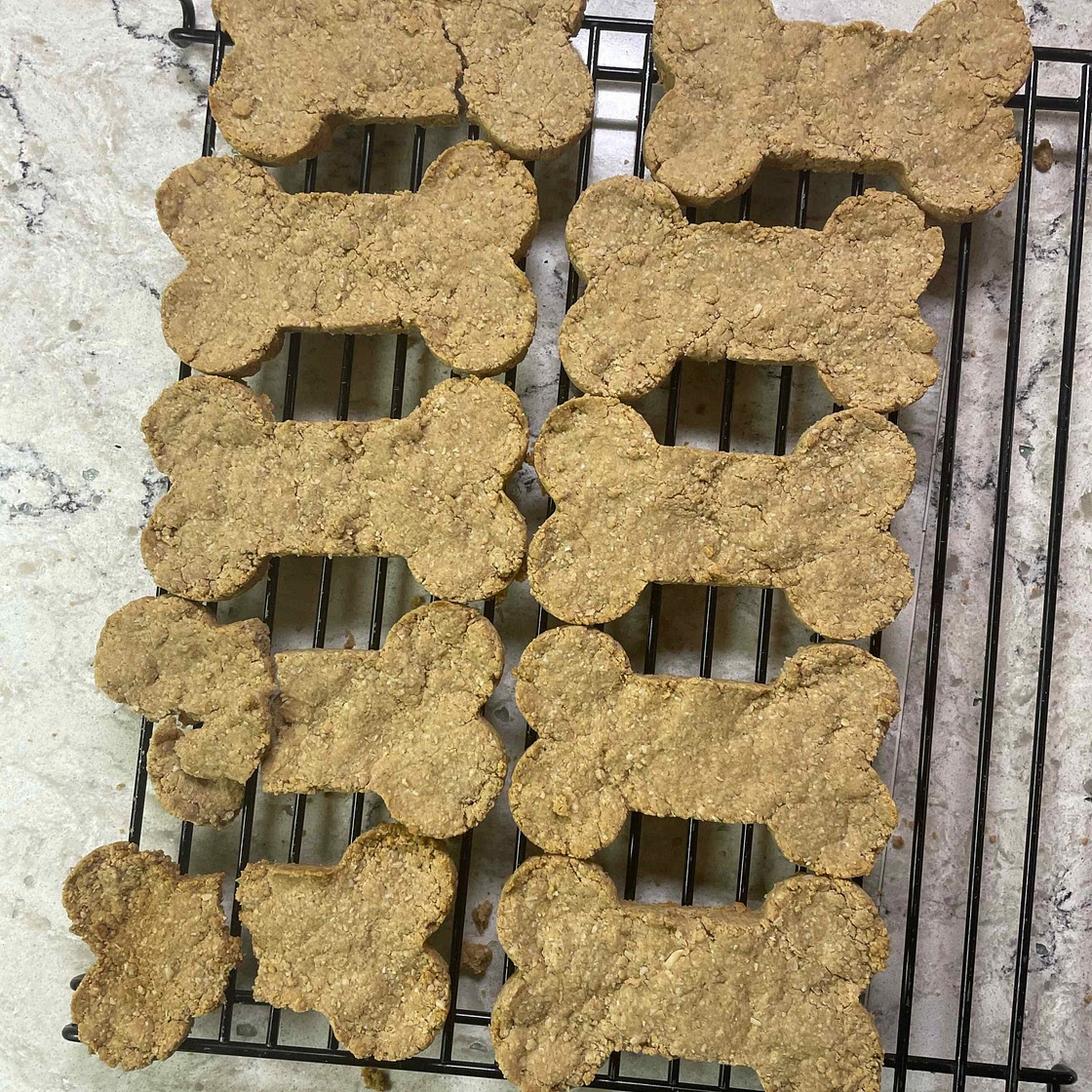 Three Ingredient Dog Treats!!