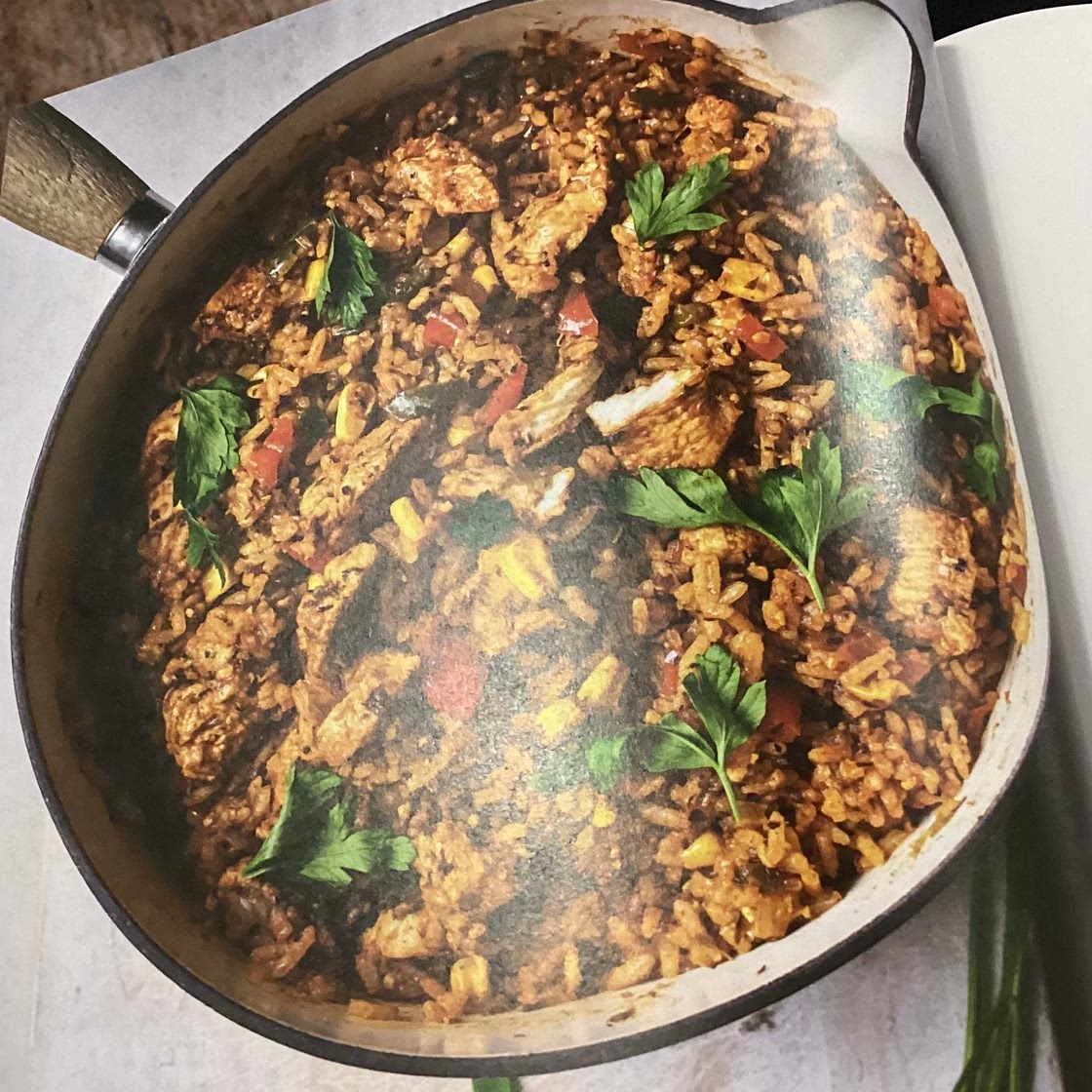 Cajun Chicken Rainbow Rice