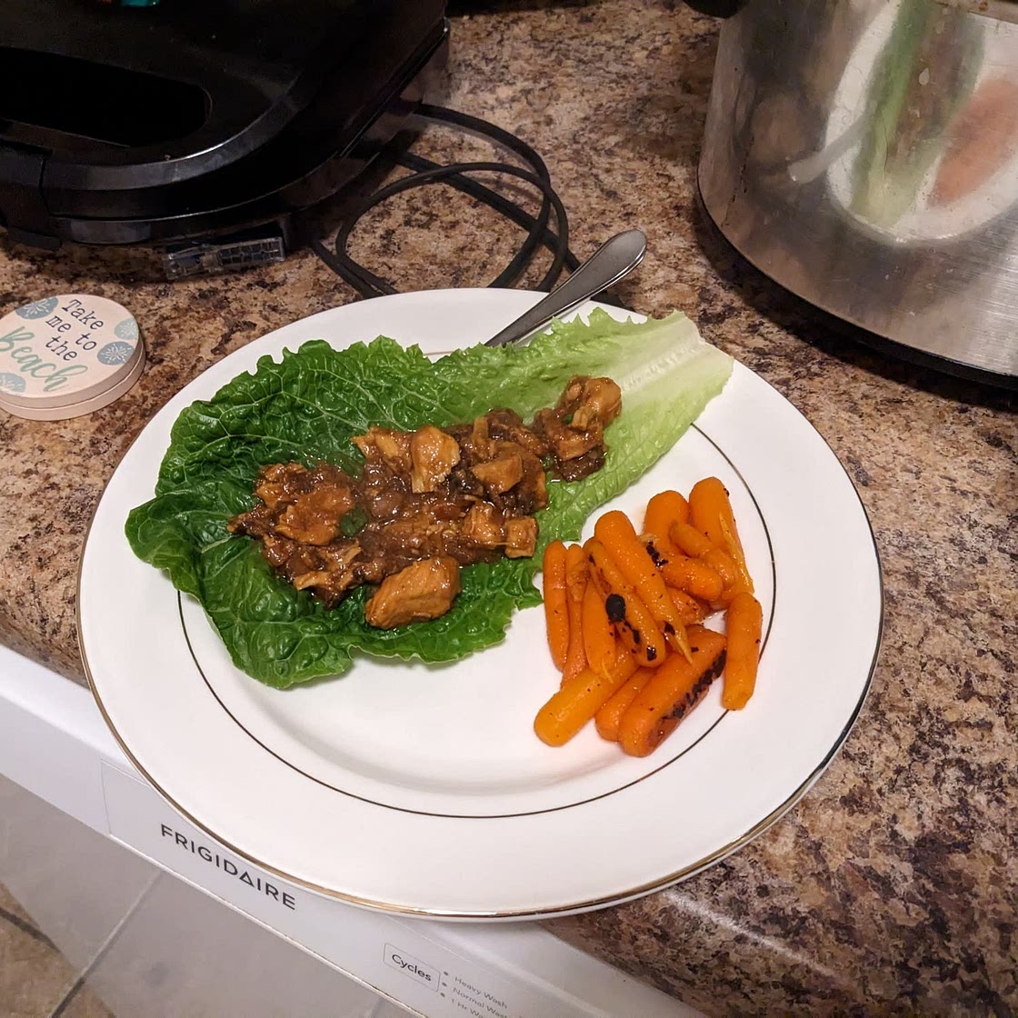 Instant Pot Chicken Lettuce Wraps