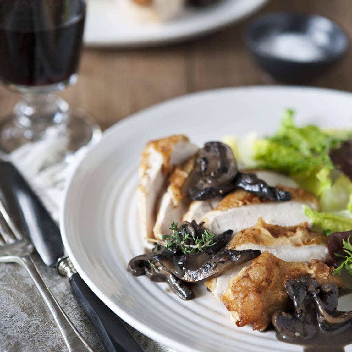 Chicken with Mushroom and Marsala Sauce