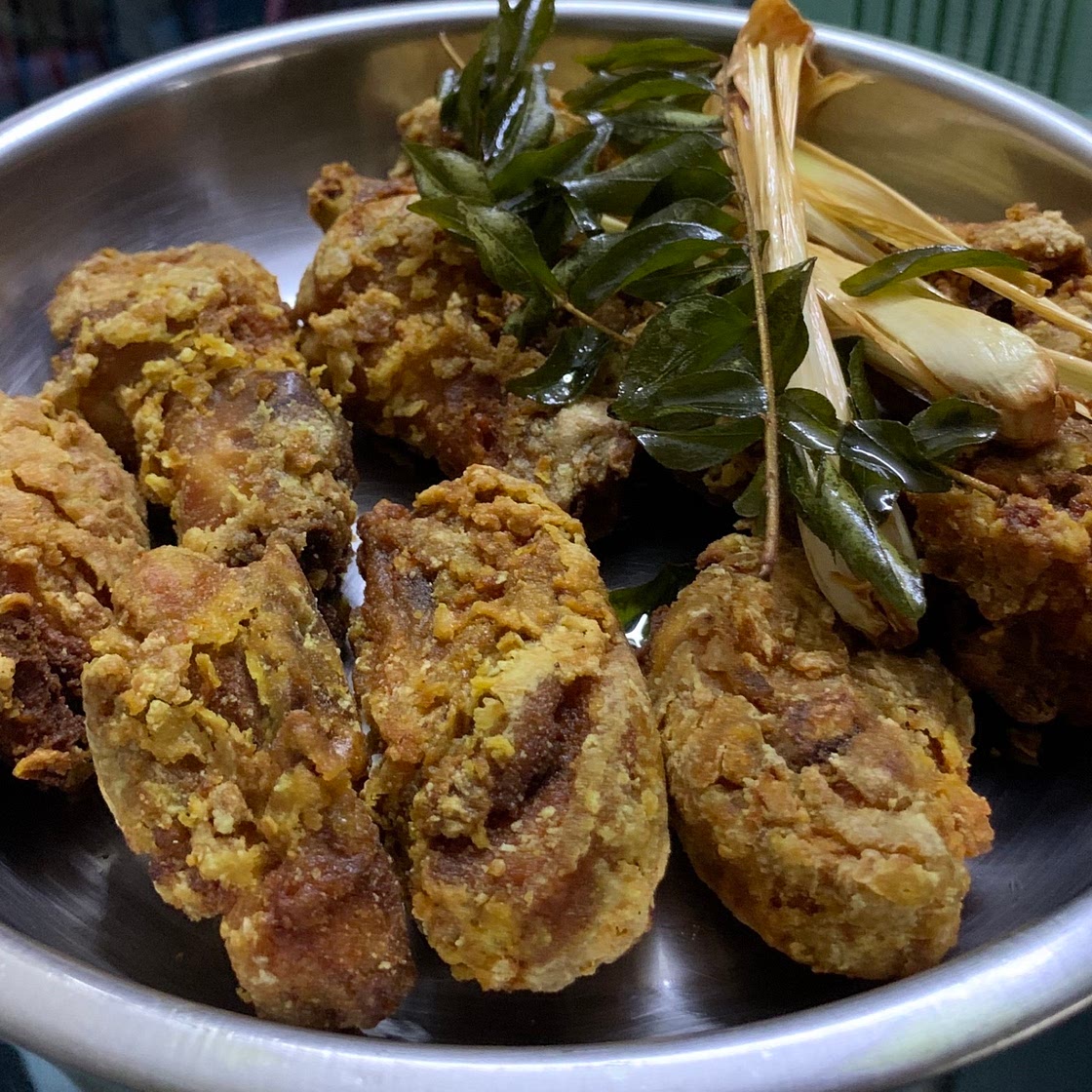 Fried Turmeric Chicken 