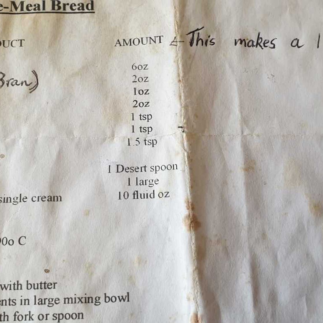 Irish Whole-Meal Brown Bread 1lb