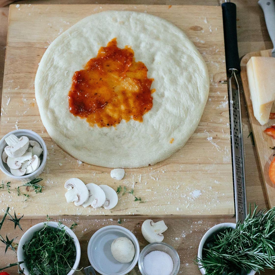 Thin Crust Cheese Pizza