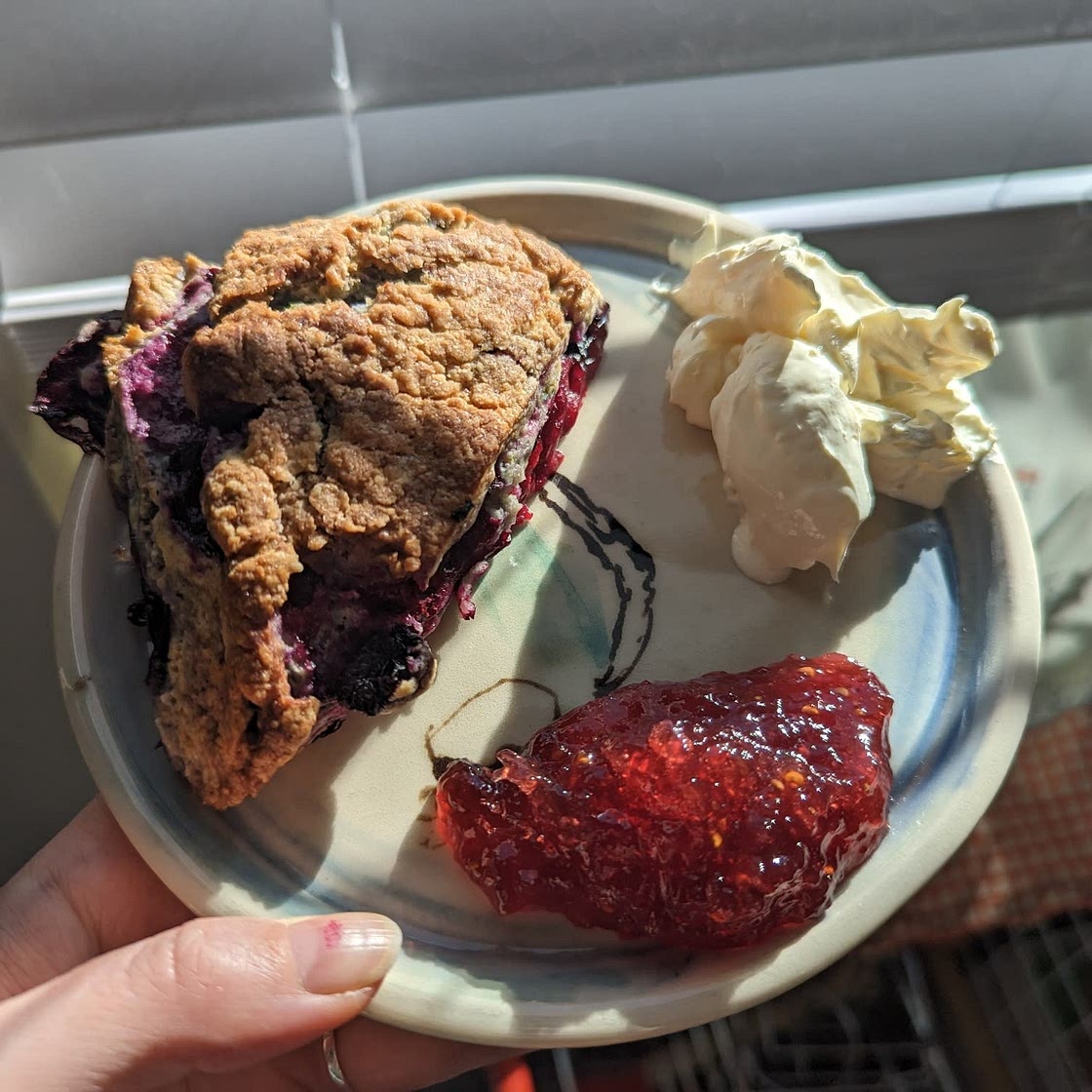Lemon Blueberry Scones